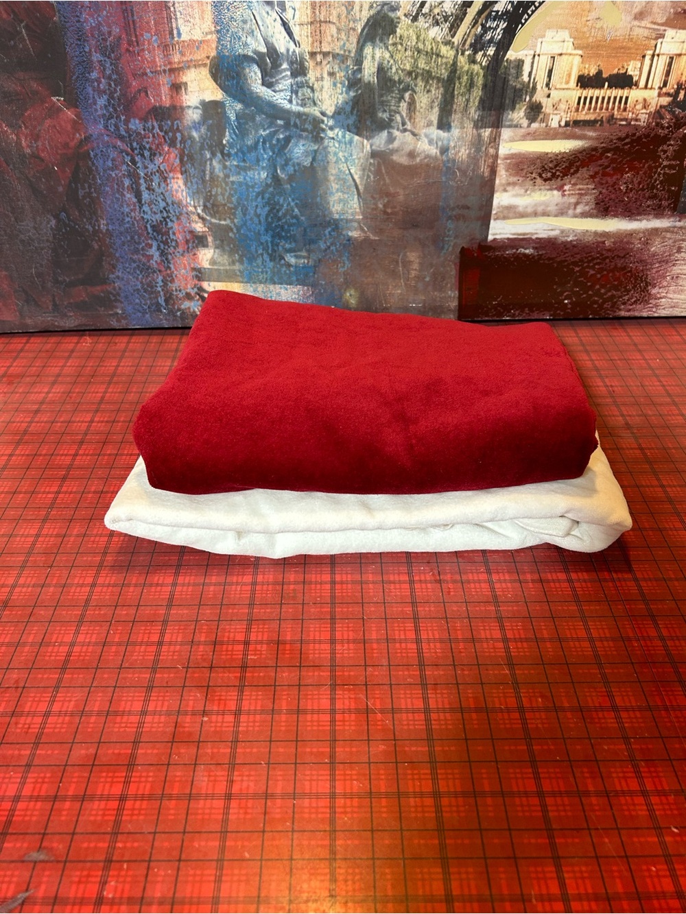 Pottery Barn stocking Gabby Christmas red velvet NWT classic new XL 32” - Picture 10 of 10